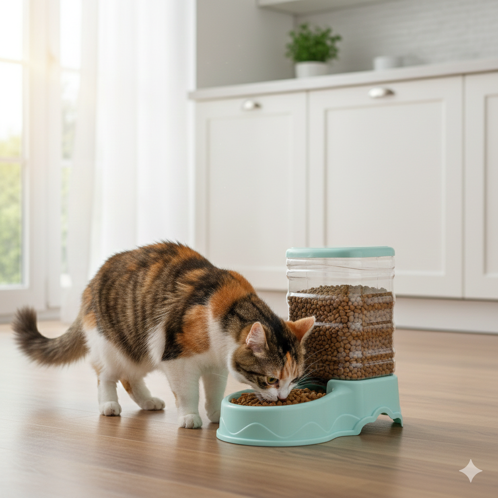 distributeurs eau + croquettes