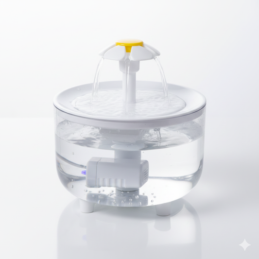 Fontaine à eau automatique pour chat – Circulation continue & filtration intégrée