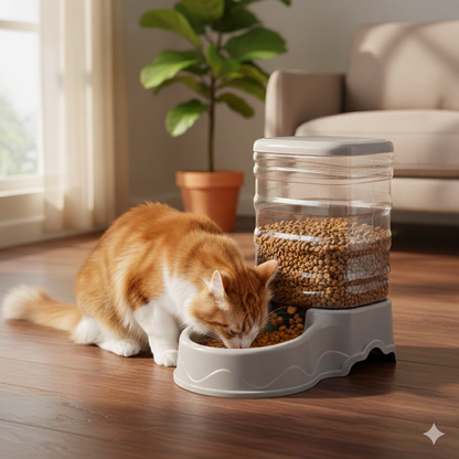 distributeurs eau + croquettes