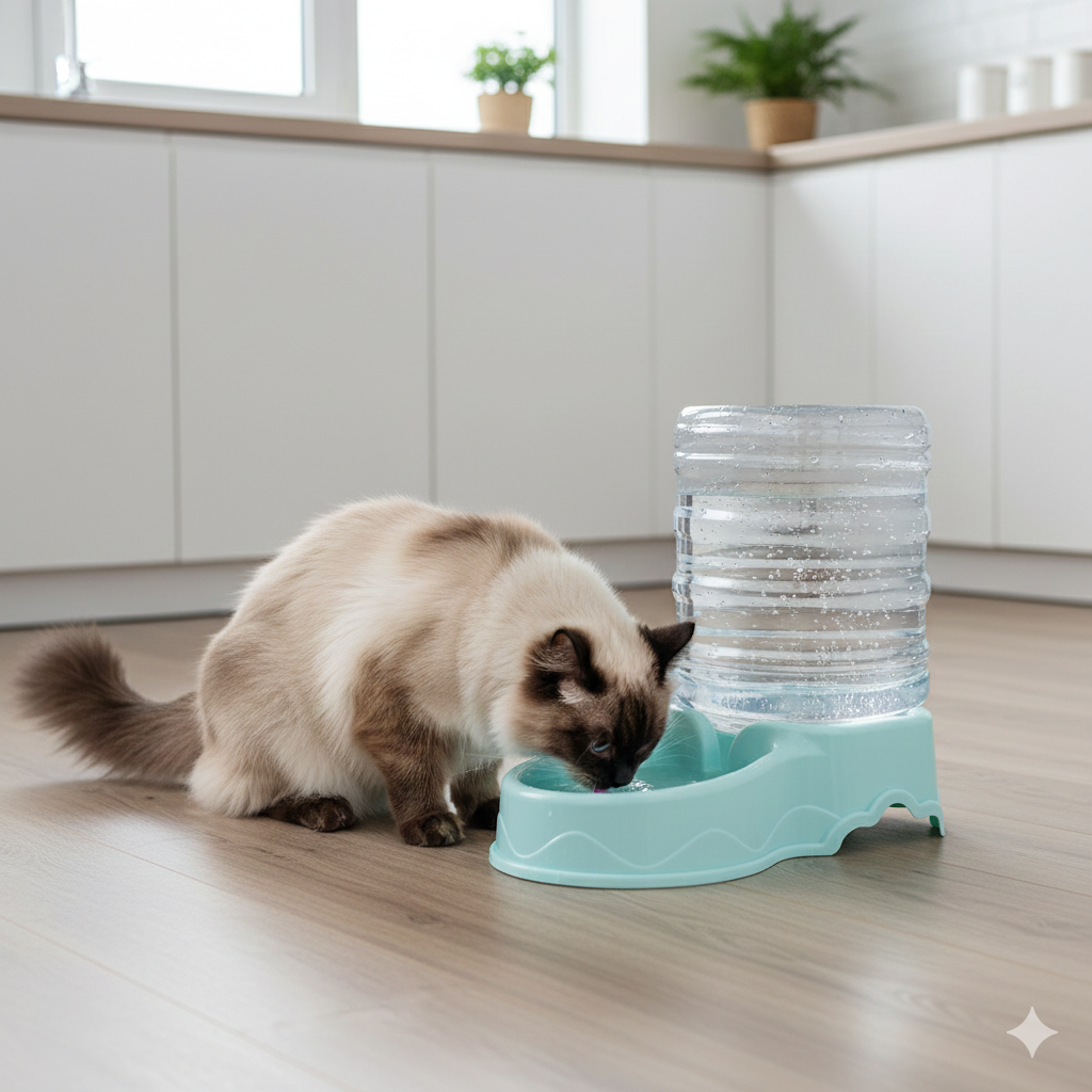 distributeurs eau + croquettes