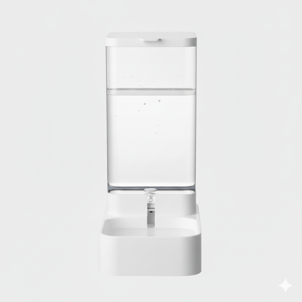 Distributeur 2-en-1 à gravité eau + croquettes 4L (2,1 kg)