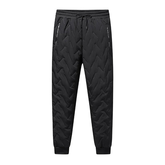 Pantalon de Survêtement Homme Hiver – Polaire Épaisse Imperméable, Coupe-Vent, Laine d’Agneau, Confort et Chaleur