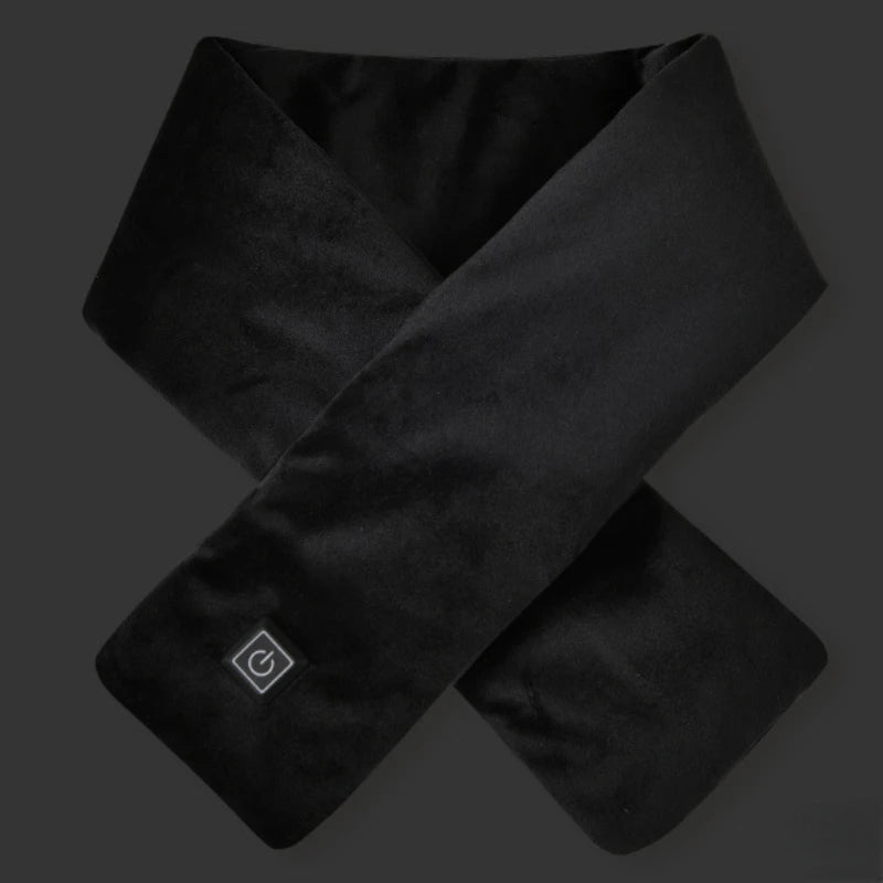 Écharpe Chauffante USB – Polaire Chaude 3 Vitesses, Lavable, Pour Homme & Femme