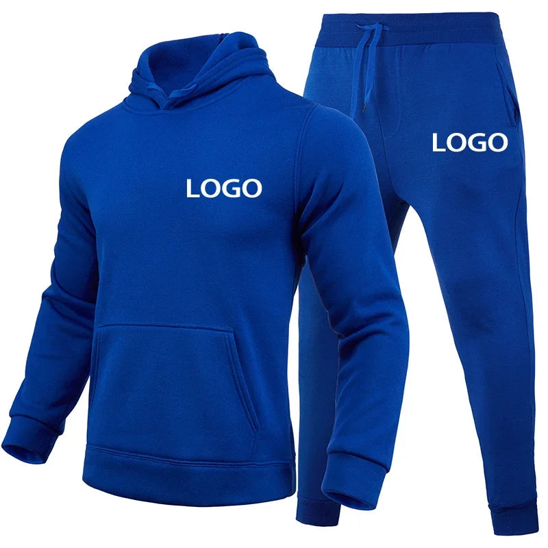 Ensemble Sportif Unisexe – Sweat à Capuche & Pantalon, Automne/Hiver